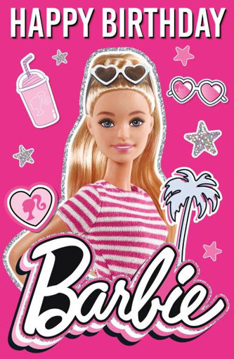 Picture of HAPPY BIRTHDAY BARBIE CARD